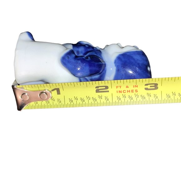 Blue Dutch boy girl salt pepper. Blue White - Picture 10 of 10